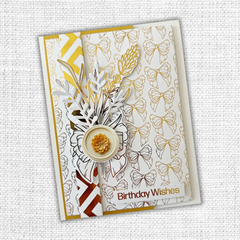 Lavender & Roses - Gold Foil Die Cuts 32271-2
