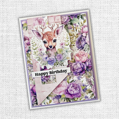 Lavender & Roses Cut Aparts Paper Pack 32280-2