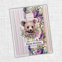 Lavender & Roses Cut Aparts Paper Pack 32280-4