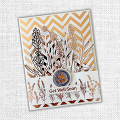 Lavender & Roses Wax Seals Embossed Die Cuts 32283-11