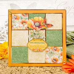 Pretty Poppies 8" x 8" Paper Pad-5