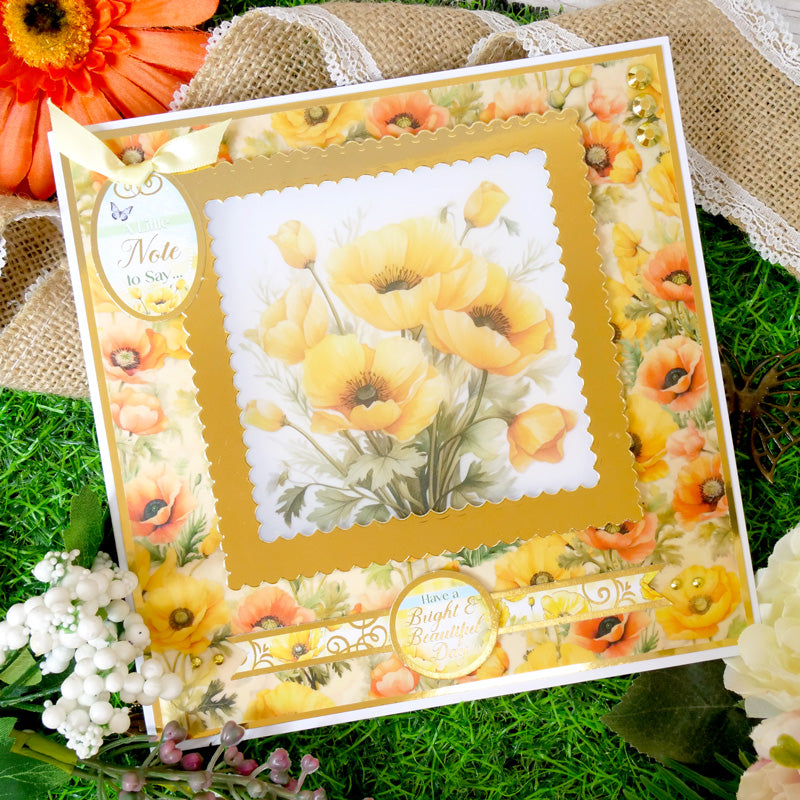 Pretty Poppies Printed Parchment-7
