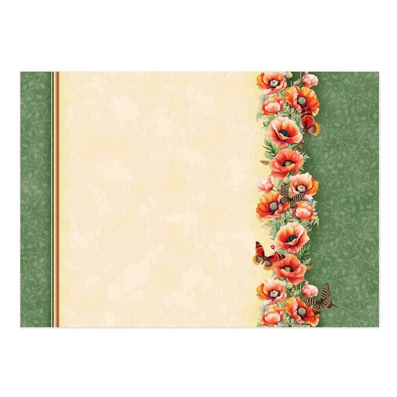 Peachy Petals Luxury Topper Set-4