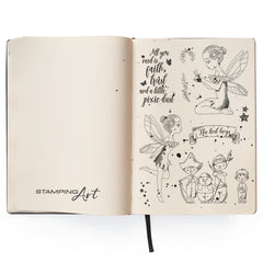 Ciao Bella Clear Stamp Set 4"x6" Tinker Bell & The Lost Boys-2