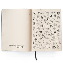 Ciao Bella Clear Stamp Set 4"x6" BuJo Beauty-2
