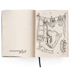 Ciao Bella Clear Stamp Set 4"x6" Let's Get Cozy-2