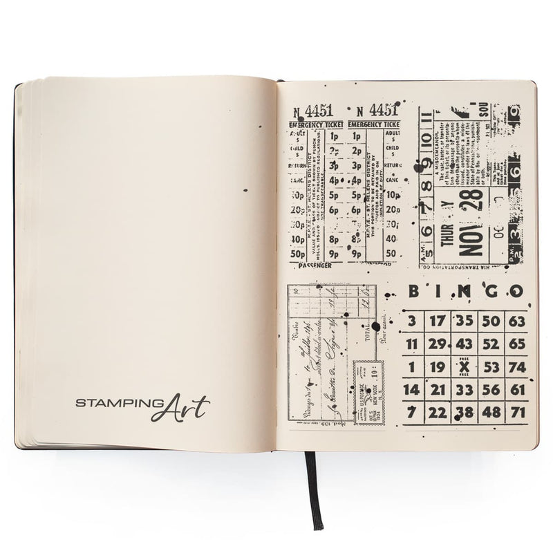 Ciao Bella Clear Stamp Set 4"x6" Home for the Holidays-2