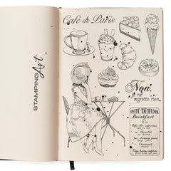Ciao Bella Clear Stamp Set 6"x8" La Boulangerie-2