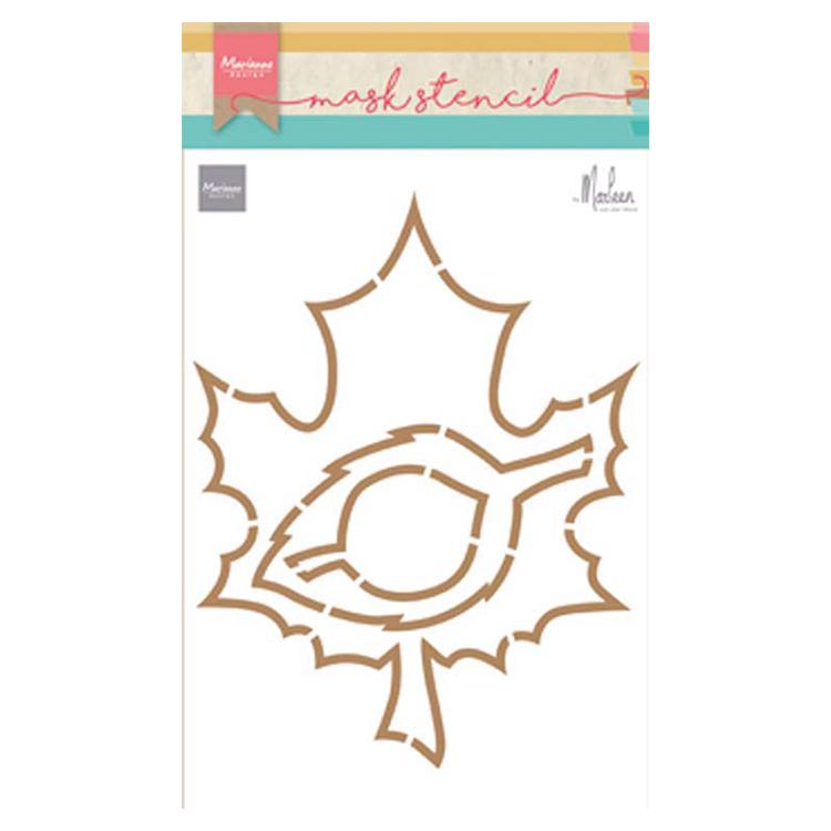 Marianne Design Craft Stencil: Autumn Leaves by Marleen-1