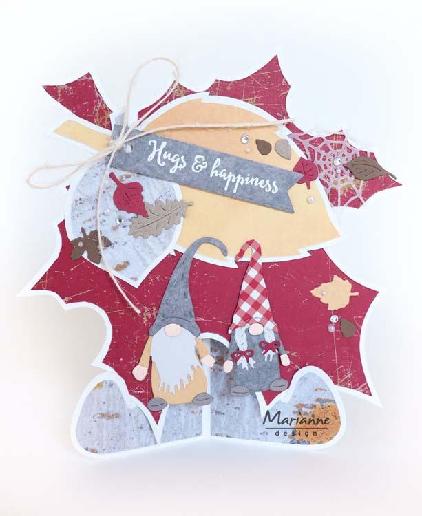 Marianne Design Craft Stencil: Autumn Leaves by Marleen-2