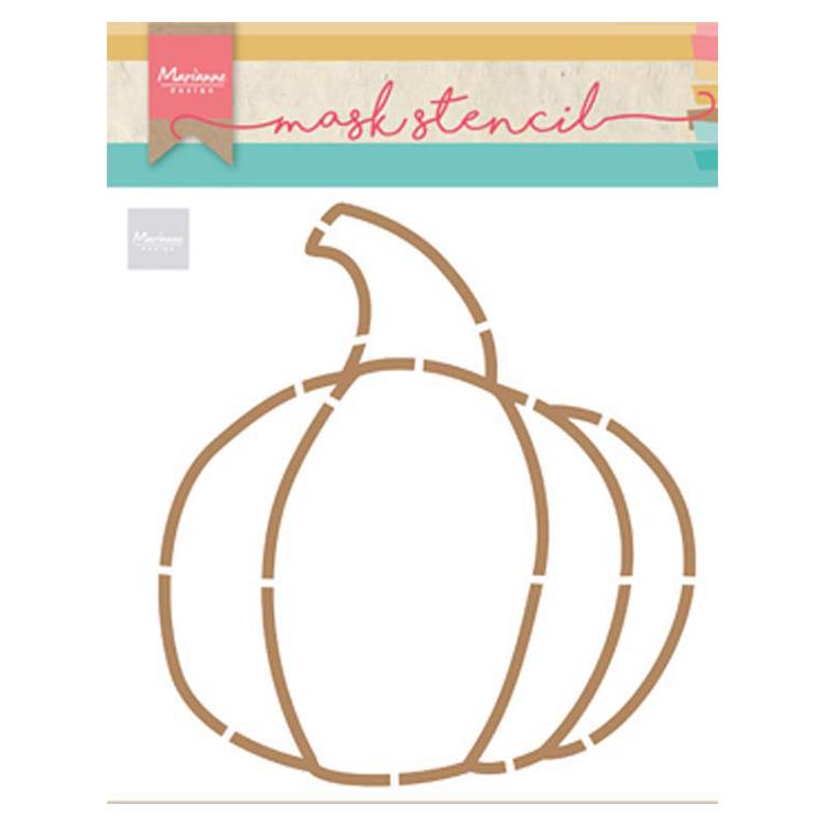 Marianne Design Craft Stencil: Pumpkin by Marleen-1