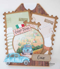 Marianne Design Mask Postcard-3