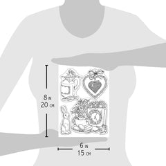 Ciao Bella Clear Stamp Set 6x8 Spring Time-3
