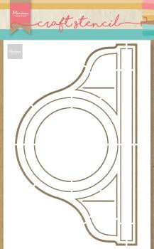 Craft Stencil Clock-1