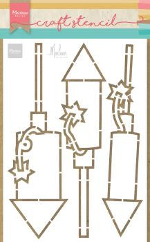 Craft Stencil Fireworks by Marleen-1