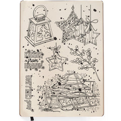 Ciao Bella Clear Stamp Set 6x8 Winter Chill-2