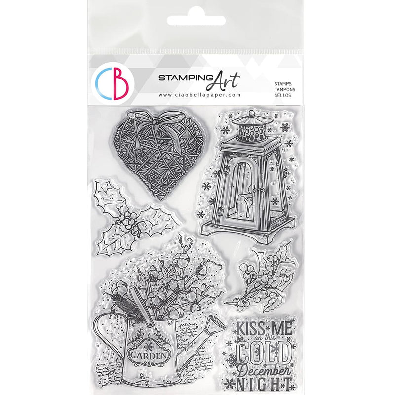 Ciao Bella Clear Stamp Set 6x8 December Night-1