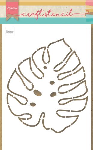 Craft Stencil Monstera Leaf-1