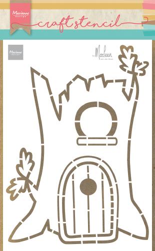 Craft Stencil Treehouse By Marleen-1