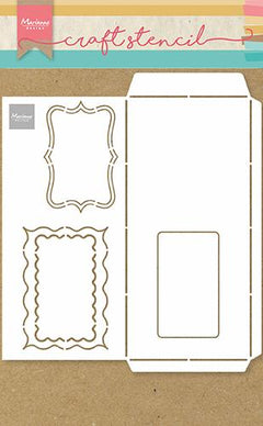 Craft Stencil Slimline Envelope - A4-1