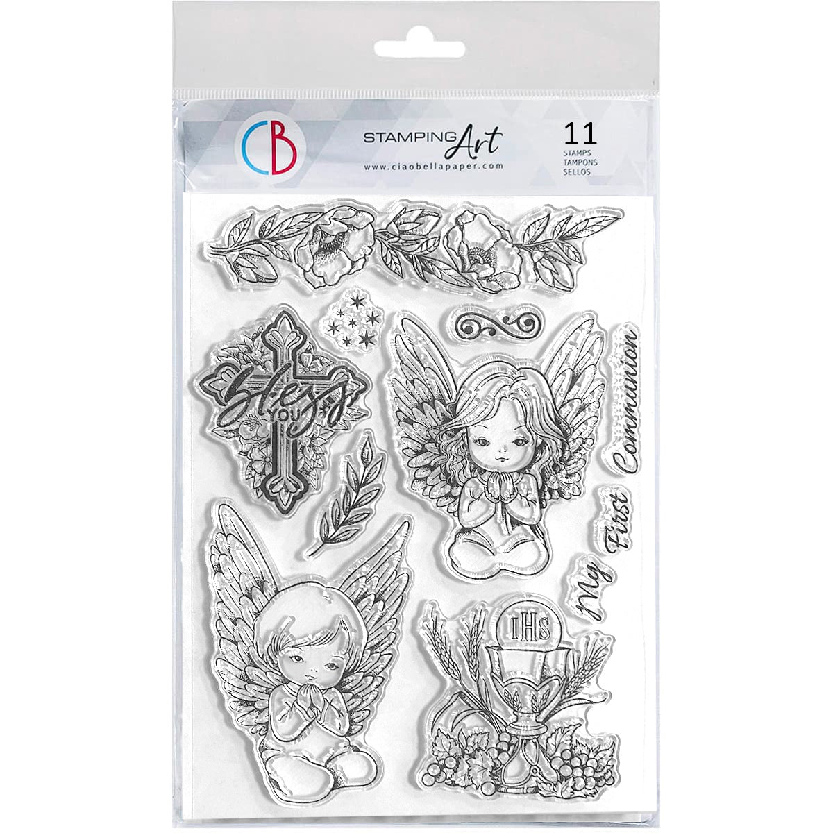 Clear Stamp Set 6x8" Holy Day-1