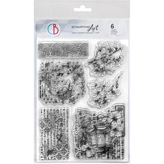 Clear Stamp Set 6"x8" Sakura Blossomr-1