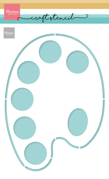 Plantilla para manualidades Marianne Design - Paleta-1