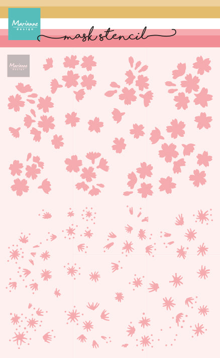 Marianne Design Mask Stencil - 2 Layer Sakura-1