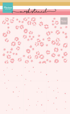 Marianne Design Mask Stencil - 2 Layer Daisies-1