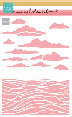 Pochoir Masque Marianne Design - Scène Marine-1