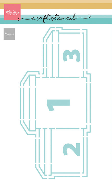 Marianne Design Craft Stencil - Winner's Podium-1