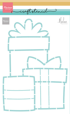 Marianne Design Craft Stencil - Presents by Marleen-1