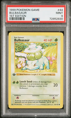 PSA 9 1999 POKEMON GAME | 1ST EDITION#44 BULBASAUR-1