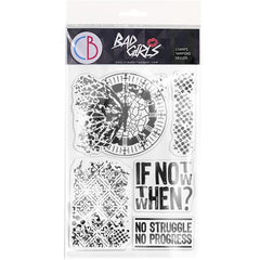 Ciao Bella Clear Stamp Set 4"x6" If Not Now When-1