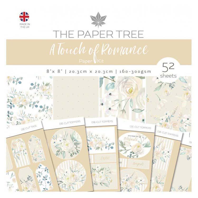 The Paper Tree A Touch of Romance Paper Kit inc Tags-1