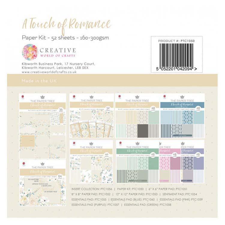 The Paper Tree A Touch of Romance Paper Kit inc Tags-2