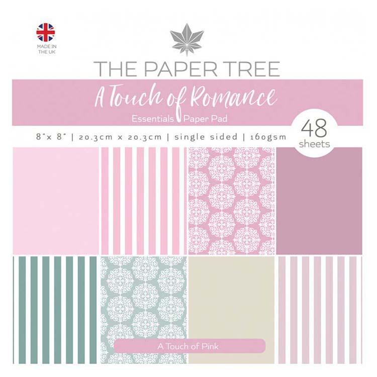 The Paper Tree A Touch of Romance 8x8 Essentials Pad - A Touch of Pink-1