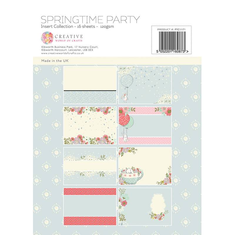 The Paper Tree Springtime Party A4 Insert Collection-2