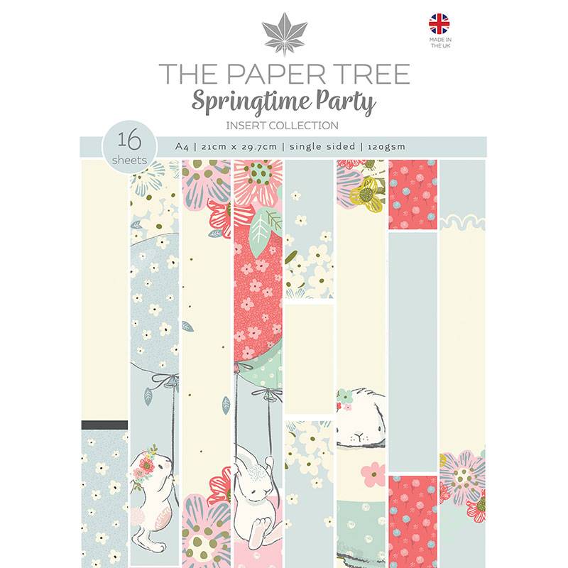 The Paper Tree Springtime Party A4 Insert Collection-1