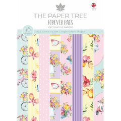 The Paper Tree Forever Pals A4 Backing Papers-1