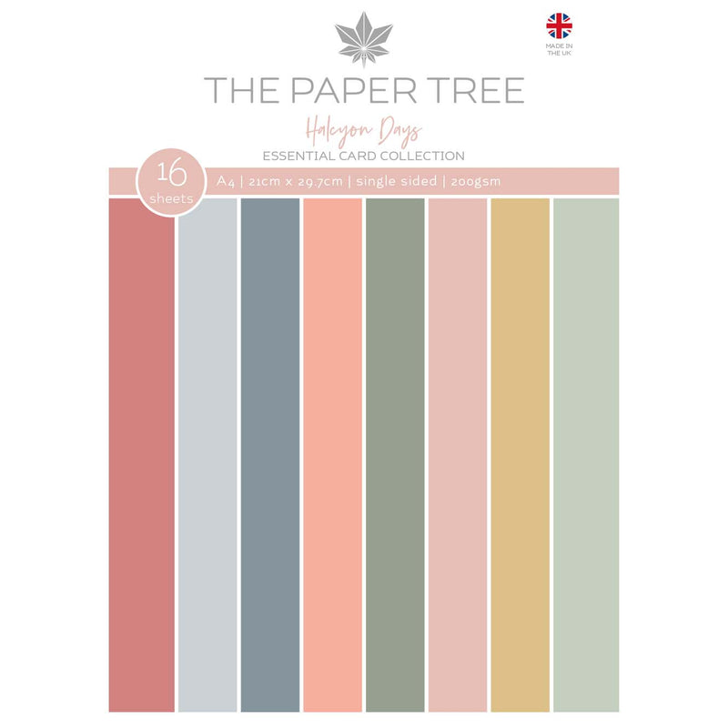 The Paper Tree Halcyon Days A4 Essential Colour Card-1