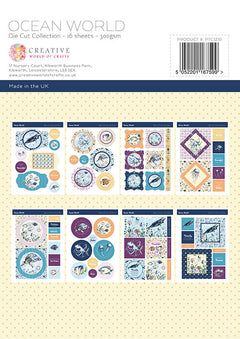 The Paper Tree Ocean World A4 Die Cut sheets-2