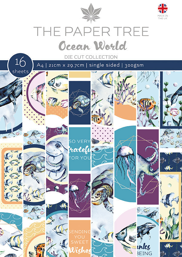 The Paper Tree Ocean World A4 Die Cut sheets-1