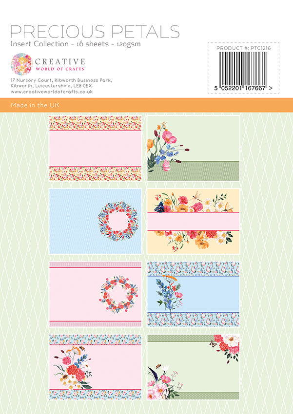 The Paper Tree Precious Petals A4 Insert Collection-2