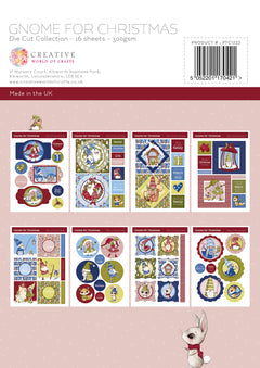 The Paper Tree Gnome for Christmas A4 Die Cut sheets-2