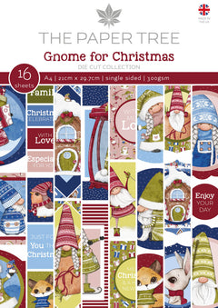 The Paper Tree Gnome for Christmas A4 Die Cut sheets-1