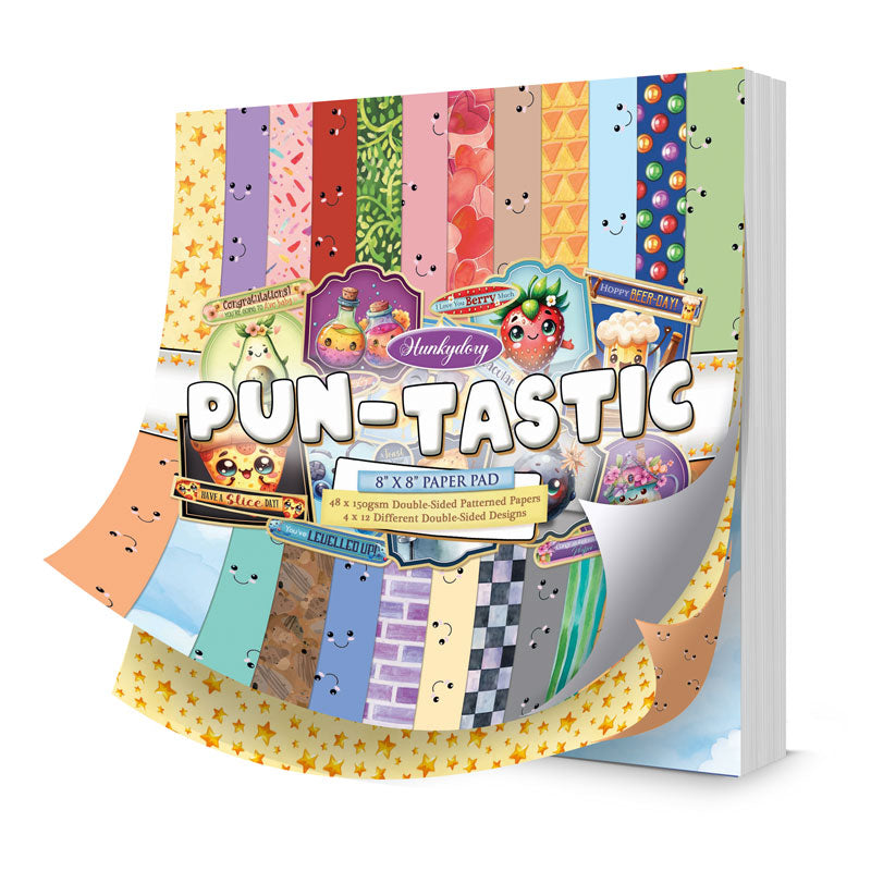 Pun-tastic 8" x 8" Paper Pad-1