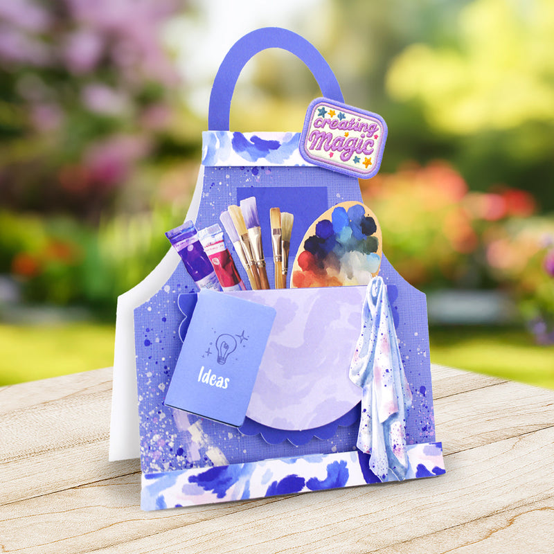 Katy Sue Designs Handy Hobby Aprons Card Making Kit-6