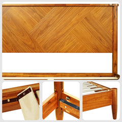 Panthera Solid Wood Bed Frame-7