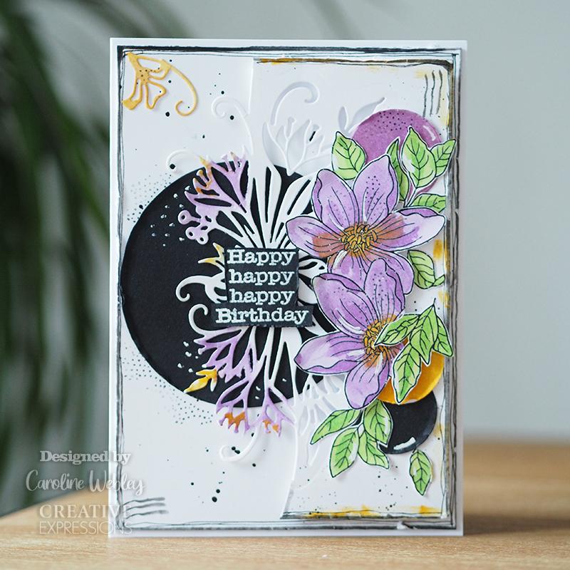 Creative Expressions Paper Cuts Edger Crocus Craft Die-2